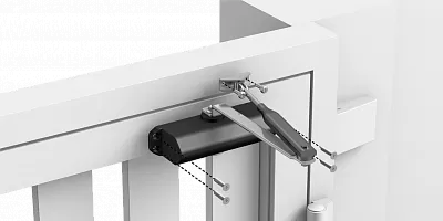 Доводчик калитки