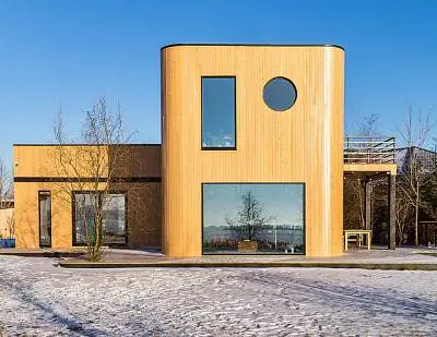 Алюминиевое остекление для загородного дома